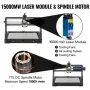 Cnc 3018 Pro 15W Cnc 3018 300×180×45mm Cnc Machine GRBL Control Mini Laser Engraver With Offline Controller 3 Axis laser engravi