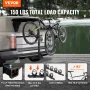 Hitch Mount Bike Rack, 4-Bike Carrier Rack, 150 lbs