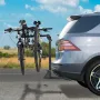Hitch Mount Bike Rack, 4-Bike Carrier Rack, 150 LBS Capacity Bike Rack Hitch for 2-inch Receiver, Titling and Folding Bike Carri