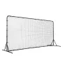 Fodbold rebounder net, 12x6ft jern fodboldtræningsudstyr