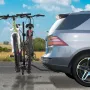 Hitch Mount Bike Rack, 2-Bike Platform Style, 80 LBS Max Capacity Bike Rack Hitch for 1.25-/2-inch Receiver, Titling and Folding