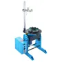 Rotary Welding Positioner 30KG, 0-90° Welding Positioning Turntable Table 1-12RPM 80W, with 12.4 Inch 3-Jaw Lathe Chuck & Weldin