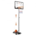 Basketball Hoop, 5-7 ft Adjustable Height Portable Backboard System, 32 inch Basketball Hoop & Goal, Kids & Adults Basketball