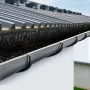 Gutter Guard Brush med 120 ft længde børste, 4,33 "dia. 