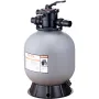 Sand Filter, 19-inch, Up to 45 GPM Flow Rate, Above Inground Swimming Pool Sand Filter System with 7-Way Multi-Port Valve, Filte