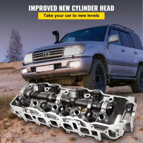 Cylinderhoved Fit til Toyota 4 Runner 185-95 Fit Toyota Pickup 85-95 2.4L