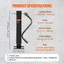 Trailer Jack, Trailer Tongue Jack Welding-on 12000 lb