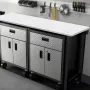 Table Top, 55" x 28" x 1", 220.5 lbs Load Capacity, Universal One-Piece Particle Board Desktop for Height Adjustable Electric St