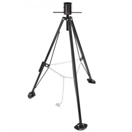 5. hjulstabodstabilisator, 5000 lbs Load Capacity Tripod Fifth Wheel Stabilizer, 35 "-57" Justerbar højde RV-svanehals