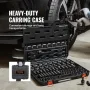 3/8 "Drive Impact Socket Set, 90 stykker stikkontakt SAE 1/4"
