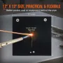 Welding Blanket, 305 x 305 mm Carbon Fiber Heat Shield Welding Mat, Up To 1800°F Heat Resistant, Flame Protector Pad Plumbing Ho