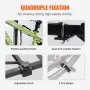 Hitch Mount Bike Rack, 2-cykelplatformstil, 160 lbs Max