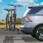 Hitch Mount Bike Rack, 2-cykelplatformstil, 160 lbs Max