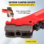 Chain Wrench Pipe 36inch,Heavy Duty Oil Filter Chain Wrench Capacity 4-1/2 to 7-1/2inch ,Chain Wrench 30inch (760 mm) Chain Leng