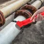 Chain Wrench Pipe 36inch,Heavy Duty Oil Filter Chain Wrench Capacity 4-1/2 to 7-1/2inch ,Chain Wrench 30inch (760 mm) Chain Leng