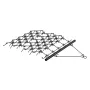 Drag Harrow, 4'x4 'Heavy-Duty Chain Harrow med 69 tænder, ATV