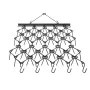 Drag Harrow, 1.22 x 1.22 m Heavy-Duty Chain Harrow with 69 Teeth, ATV UTV Tractor Attachments Field Drag Mat for Sod Prepping, S