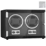Se Winder Dual Watch Winder til automatisk ur med 2 Mabuchi