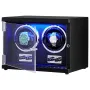 Se Winder Dual Watch Winder til automatisk ur med 2 Mabuchi