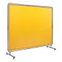 Svejseskærm med ramme, 6 'x 8' svejsningsgardinskærm