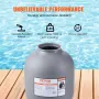 Sand Filter, 16-inch, Up to 35 GPM Flow Rate, Above Inground Swimming Pool Sand Filter System with 7-Way Multi-Port Valve, Filte