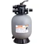 Sand Filter, 16-inch, Up to 35 GPM Flow Rate, Above Inground Swimming Pool Sand Filter System with 7-Way Multi-Port Valve, Filte