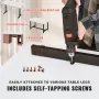 Tabel top, 60 "x 25" x 1 ", 220,5 lbs belastningskapacitet
