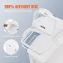 Ingrediensopbevaringsbakke, 2 x 15L Dispenser Bin med 2