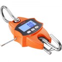 Digital Crane Scale, 880 lbs/400 kg, Industrial Heavy Duty Hanging Scale with Cast Aluminum Case & LCD Screen, Handheld Mini