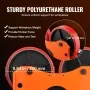 110V Turning Rolls Linkage Roller, 1000KG/2205LBS Loading Welding Turning Roll, 25-1400mm Diameter, 80-1600 mm/min Rotary Weldin