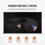 Black Board, 70 x 40 inch Large Chalkboard with Aluminum Frame, Black Boards Dry Erase Includes 1 Magnetic Erase & 3 Dry Erase M