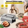 ntal pølse stuffer manuel pølseudstoppningsmaskine 3L rustfrit