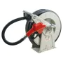 Fuel Hose Reel, 3/4" x 66', Extra Long Retractable Diesel Hose Reel, Heavy-Duty Carbon Steel Construction with Automatic Fuel