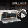 Underbody Truck Box, 914 x 430 x 460 mm Pickup Storage Box, Heavy Duty Aluminum Diamond Plate Tool Box with Lock and Keys, Water