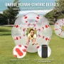 Oppustelig kofangerkugle 1-pakke, 4ft/1,2 m Body Sumo Zorb