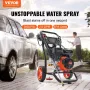 Gastrykskive, 3600 psi 2,6 gpm, gasdrevet trykskive med
