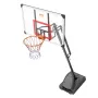 Basketball Hoop, 7.6-10 ft Adjustable Height Portable Backboard System, 50 inch Basketball Hoop & Goal, Kids & Adults Basketball