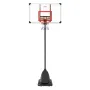 Basketball Hoop, 7.6-10 ft Adjustable Height Portable Backboard System, 50 inch Basketball Hoop & Goal, Kids & Adults Basketball