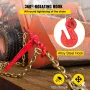 Kædebelastningsbindemiddel, 5/16 "Bind kit med 6600 kg