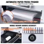 Electric Paper Cutter 482.6 mm Cutting Width 80 mm Thickness 177.8 mm Touchscreen