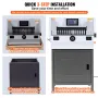 Electric Paper Cutter 482.6 mm Cutting Width 80 mm Thickness 177.8 mm Touchscreen