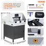 Electric Paper Cutter 482.6 mm Cutting Width 80 mm Thickness 177.8 mm Touchscreen