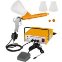 PC03-5 Powder Coating System Electric Spray Gun Painter Portable Powder Coating Gun Yellow Paint Spray Gun