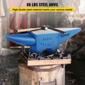 Pro Horn Anvil 88,2 lbs/40 kg Vægt Stål Anvil Smed 600 mm