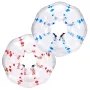 Inflatable Bumper Balls 2-Pack, 4FT/1.2M Body Sumo Zorb Balls for Teen & Adult, 0.8mm Thick PVC Human Hamster Bubble Balls for O