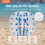 Oppustelig kofangerkugle 1-pakke, 4ft/1,2 m Body Sumo Zorb