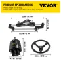 Hydraulic Steering Kit 300HP, Hydraulic Boat Steering Kit Helm Pump, Hydraulic Boat Steering Kit Without Hydraulic Steering Hose