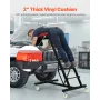 Automotive Creeper, with Adjustable Height 49.6" to 75.6", 400 LBS Capacity High Creeper, 4 Swivel Caster Wheels, Heavy Duty Cre