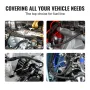 6AN Fuel Line Kit, 25 FT Fuel Hose Kit, 5/16" Nylon Stainless Steel Braided PTFE Fuel Line Kit, E85/Oil/Gas/Diesel Hose End Fitt