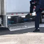 Underbody Truck Box, 1524 x 610 x 610 mm Pickup Storage Box, Heavy Duty Aluminum Diamond Plate Tool Box with Lock and Keys, Wate